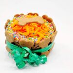 torta cumpleaños redonda para perros Food Pets